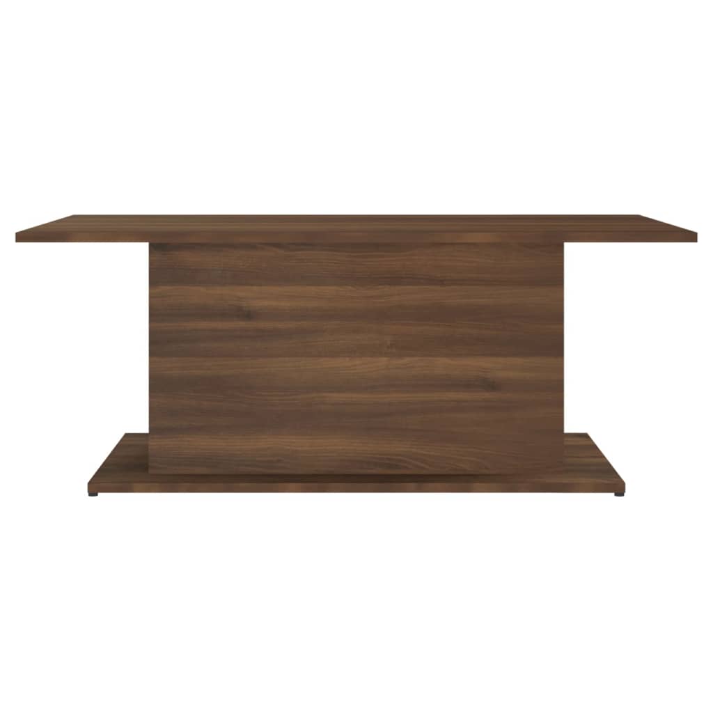 Stolić za kavu smeđa boja hrasta 102 x 55,5 x 40 cm drveni