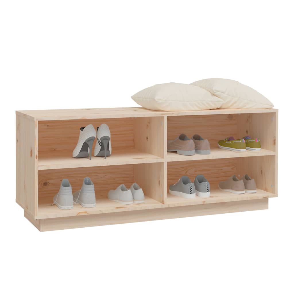 Ormarić za cipele 110 x 34 x 45 cm od masivne borovine