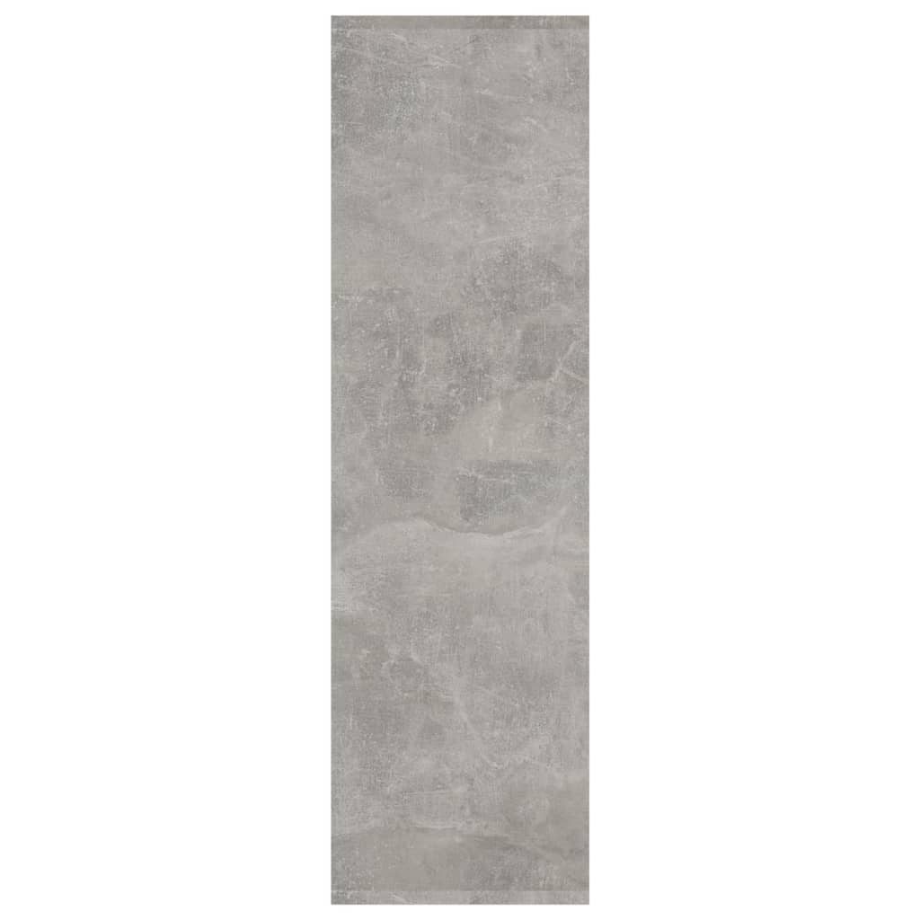 Ormarić za knjige / pregrada boja betona 40x30x103 cm drveni
