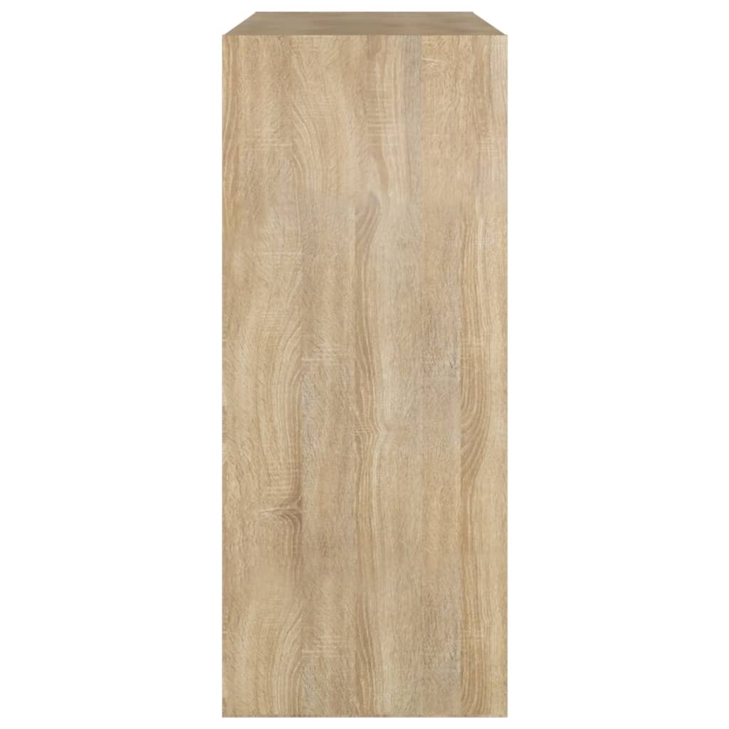 Ormarić za knjige / sobna pregrada boja hrasta 80x30x72 cm