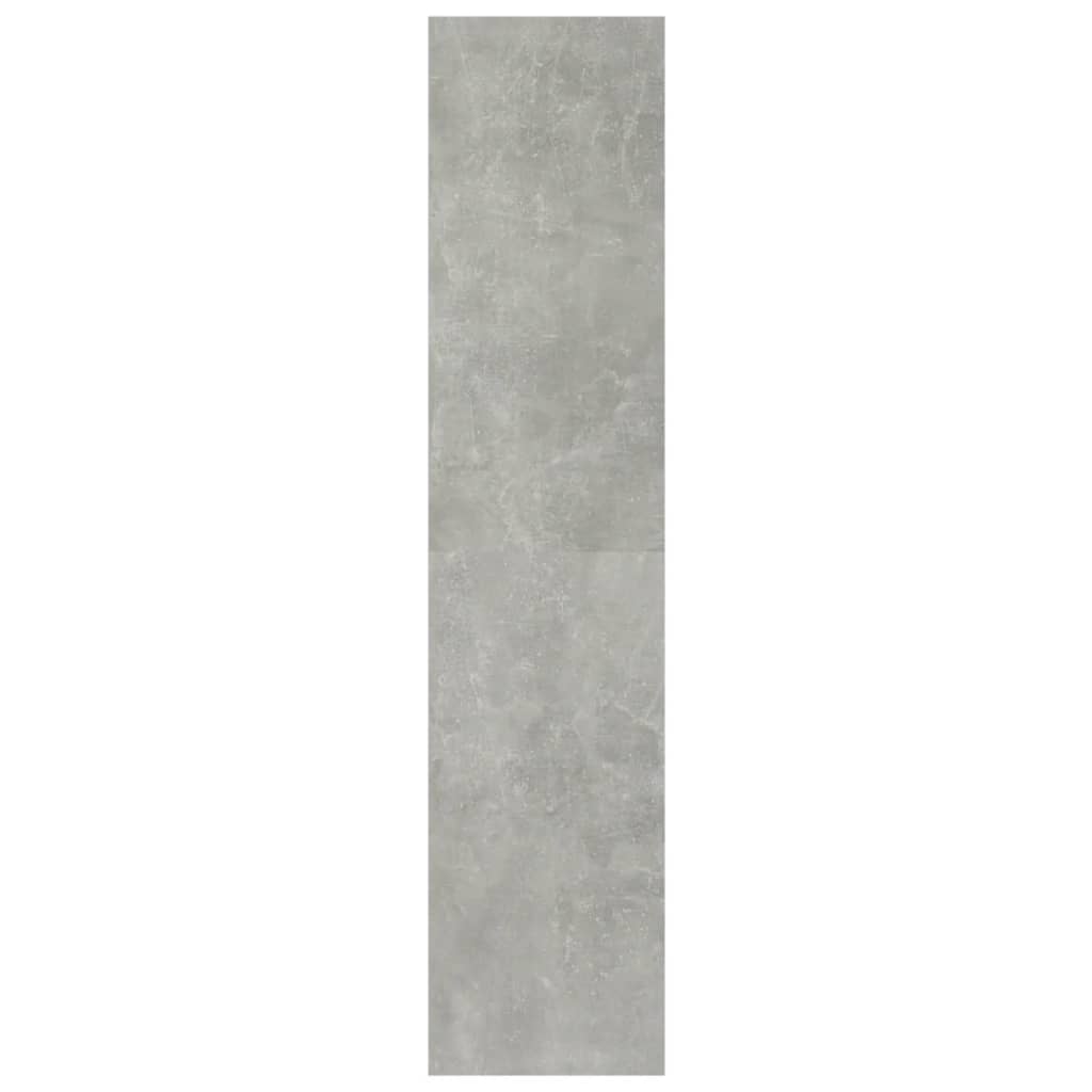 Ormarić za knjige / sobna pregrada boja betona 100x30x135 cm