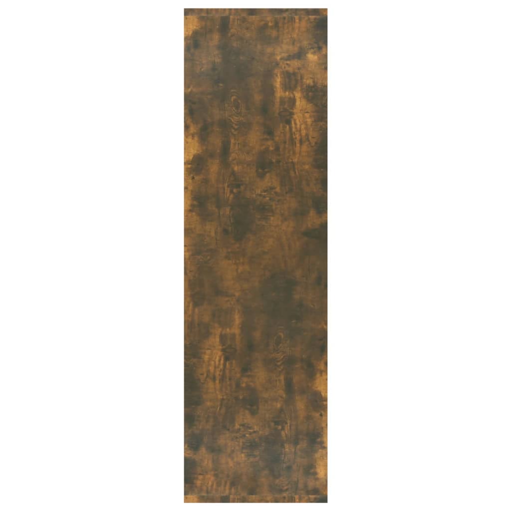 Ormarić za knjige / pregrada dimljeni hrast 60x30x103 cm drveni
