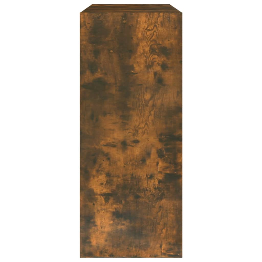 Ormarić za knjige / pregrada boja dimljenog hrasta 80x30x72 cm