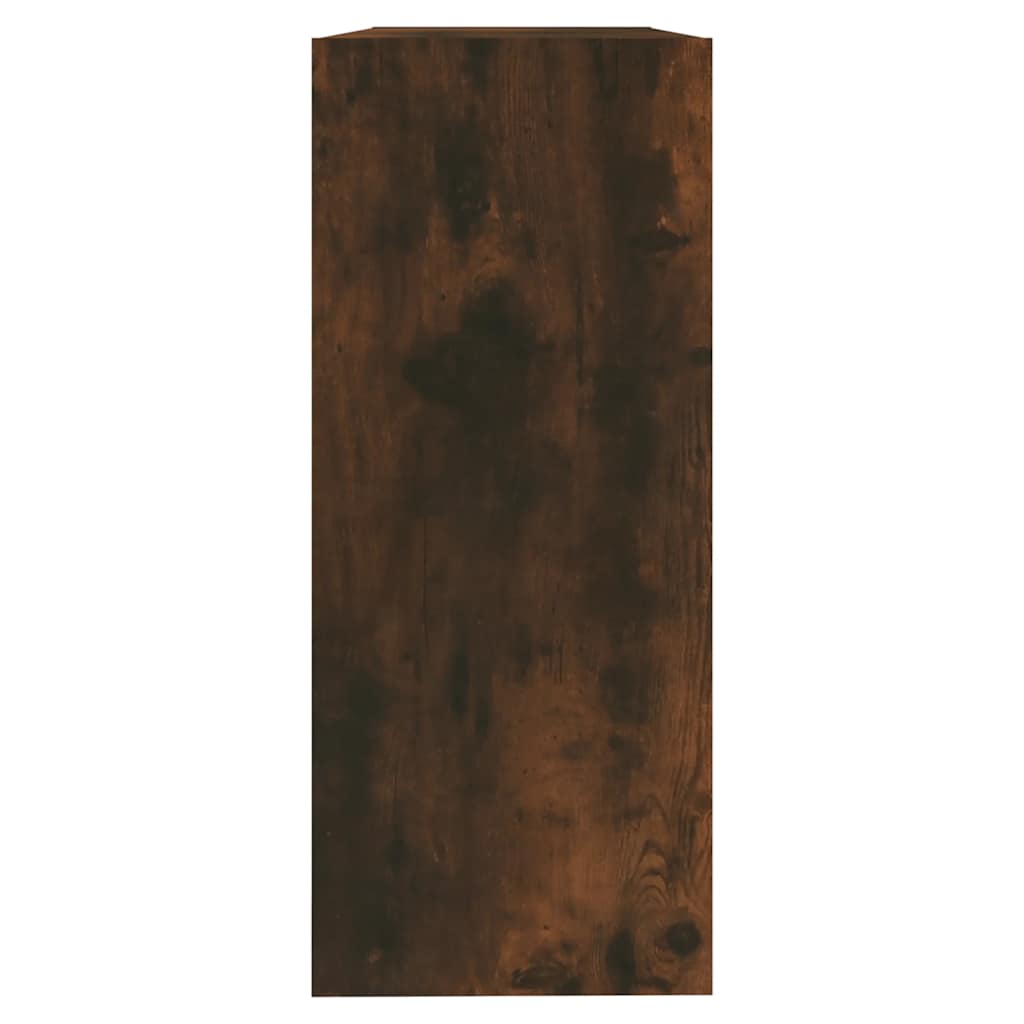 Ormarić za knjige / pregrada boja dimljenog hrasta 100x30x72 cm