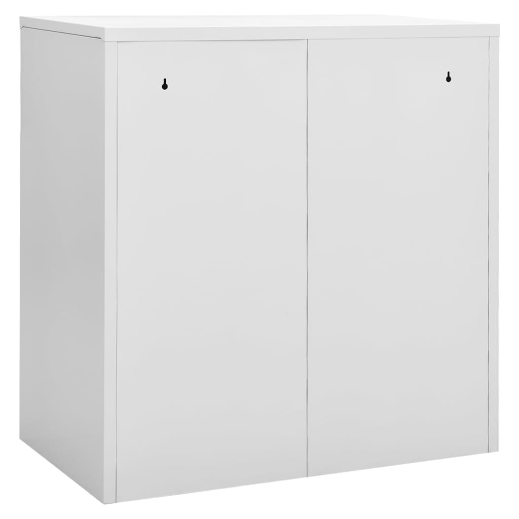 Ormarići s ključem 5 kom svjetlosivi/plavi 90x45x92,5 cm čelik