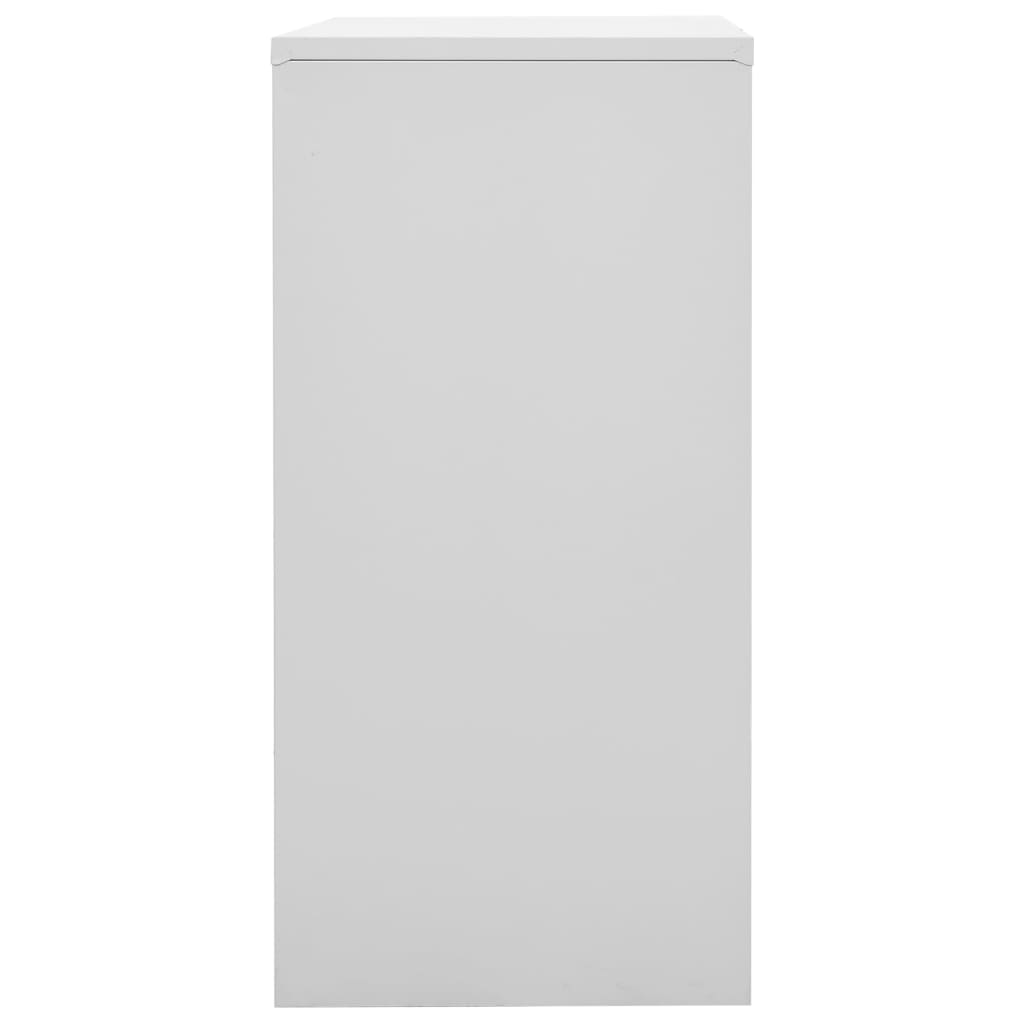 Ormarići s ključem 2 kom svjetlosivi/zeleni 90x45x92,5 cm čelik