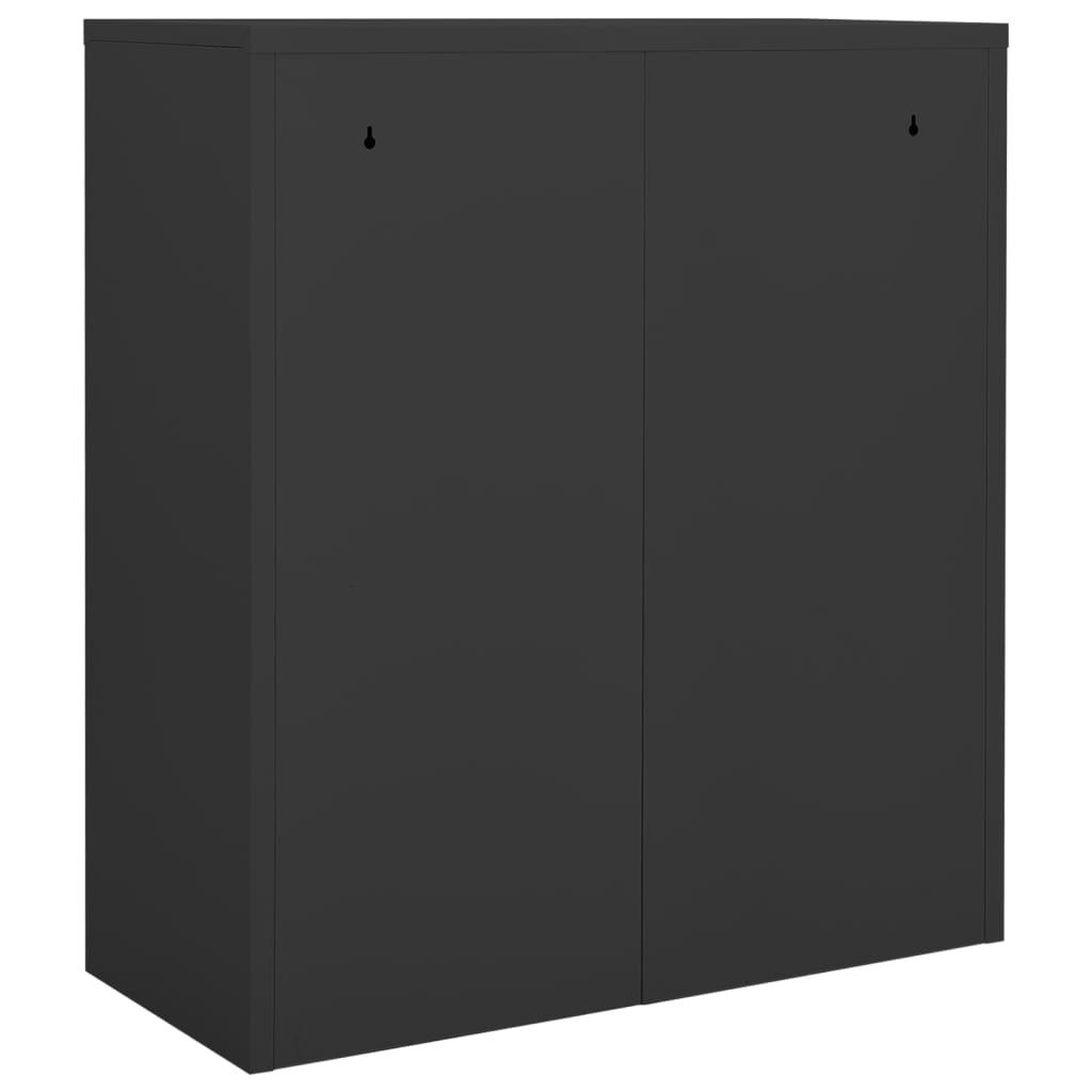 Uredski ormarić sa sadilicom antracit 90 x 40 x 125 cm čelični