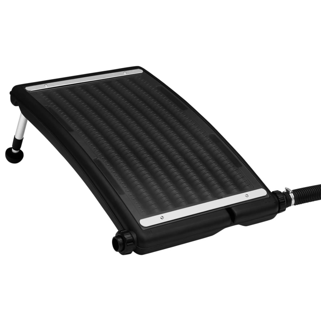 Zakrivljeni solarni paneli za grijanje bazena 2 kom 72,5x46 cm
