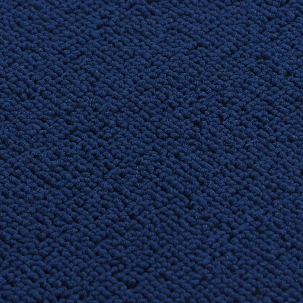 Protuklizni otirači za stepenice 15 kom 75 x 20 cm modri