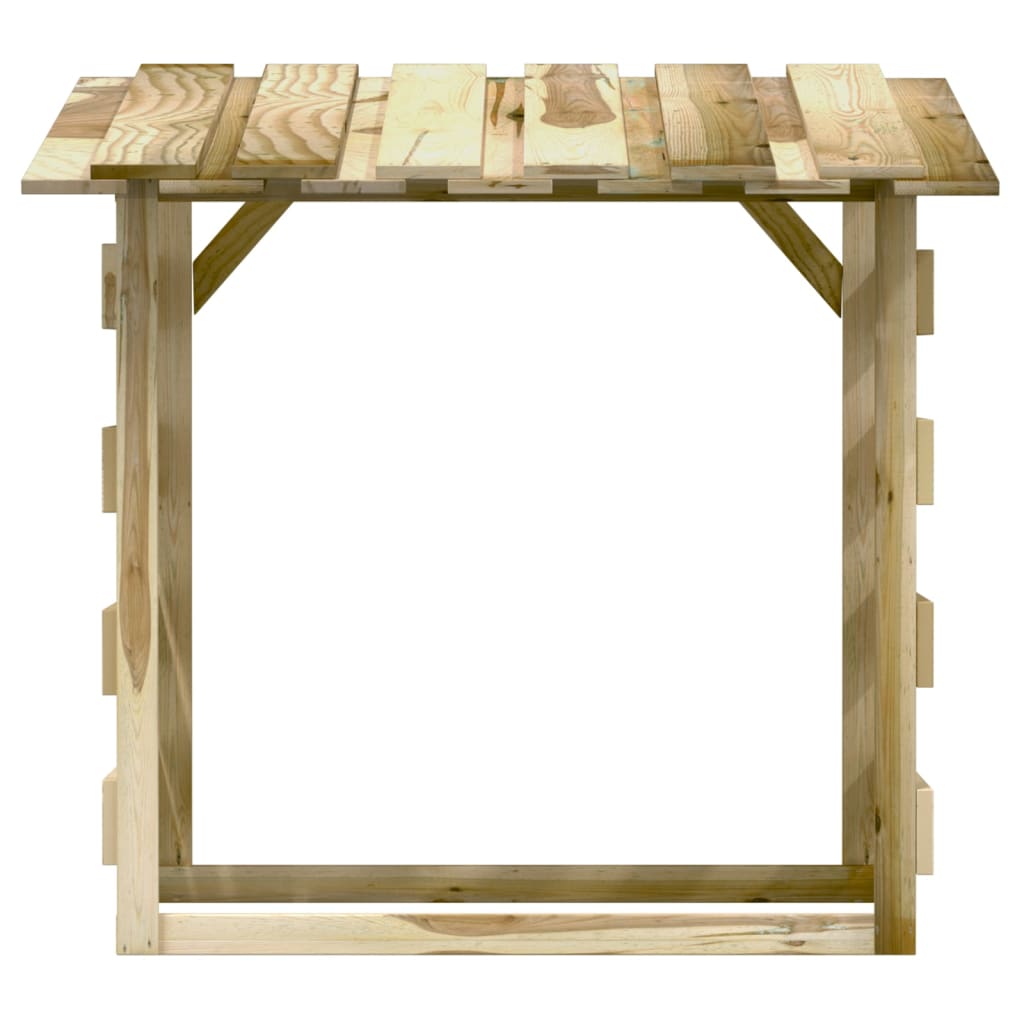 Pergole s krovom 2 kom 100 x 90 x 100 cm impregnirana borovina
