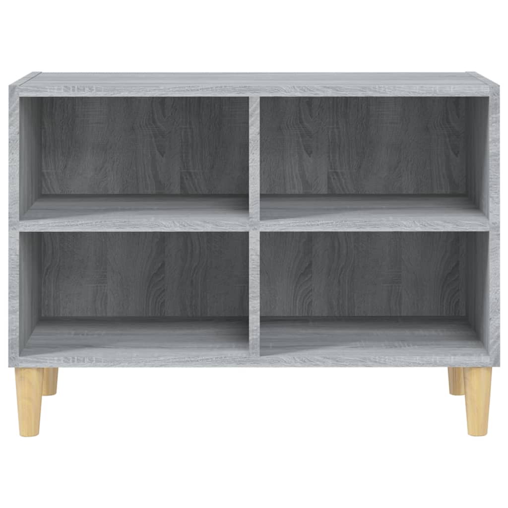 TV ormarić s nogama od drva boja hrasta sonome 69,5x30x50 cm