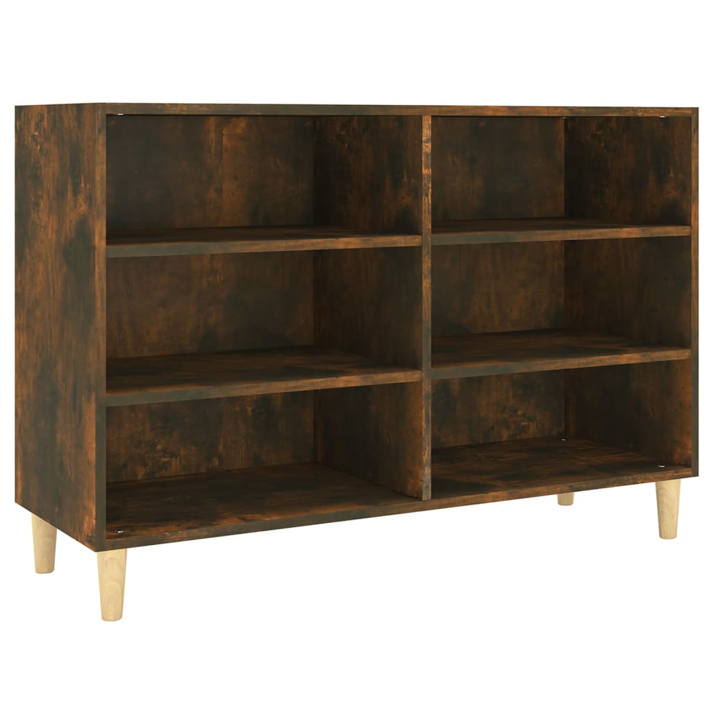 Komoda boja dimljenog hrasta 103,5x35x70 cm konstruirano drvo