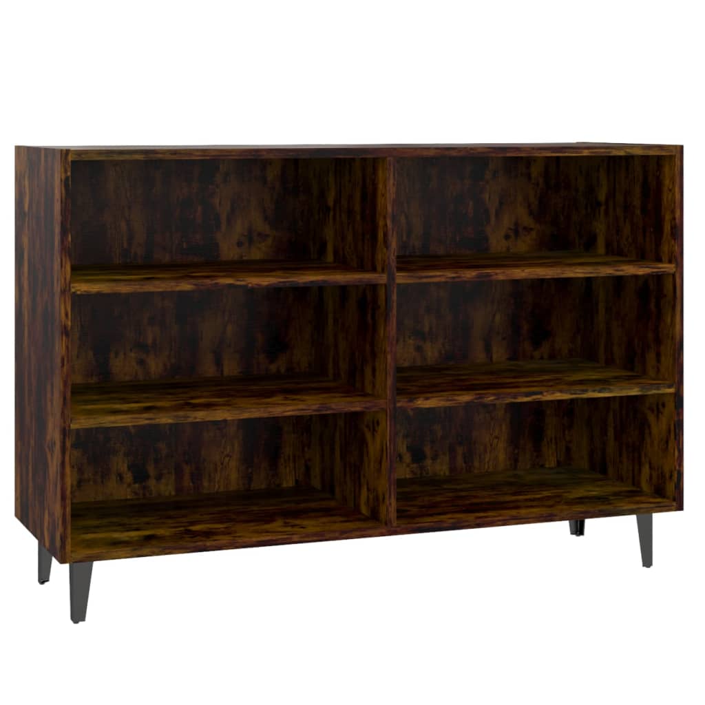 Komoda boja dimljenog hrasta 103 x 35 x 70 cm konstruirano drvo