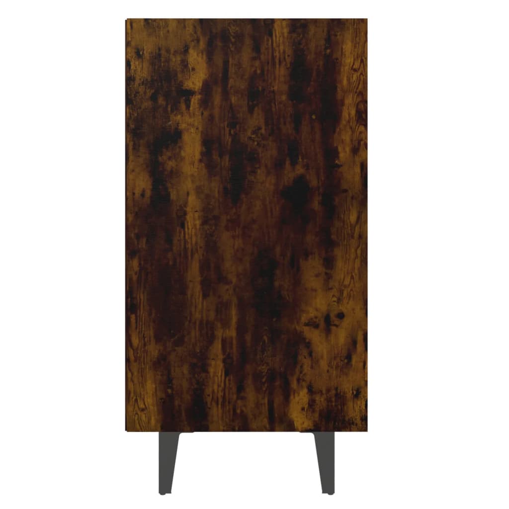 Komoda boja dimljenog hrasta 103 x 35 x 70 cm konstruirano drvo