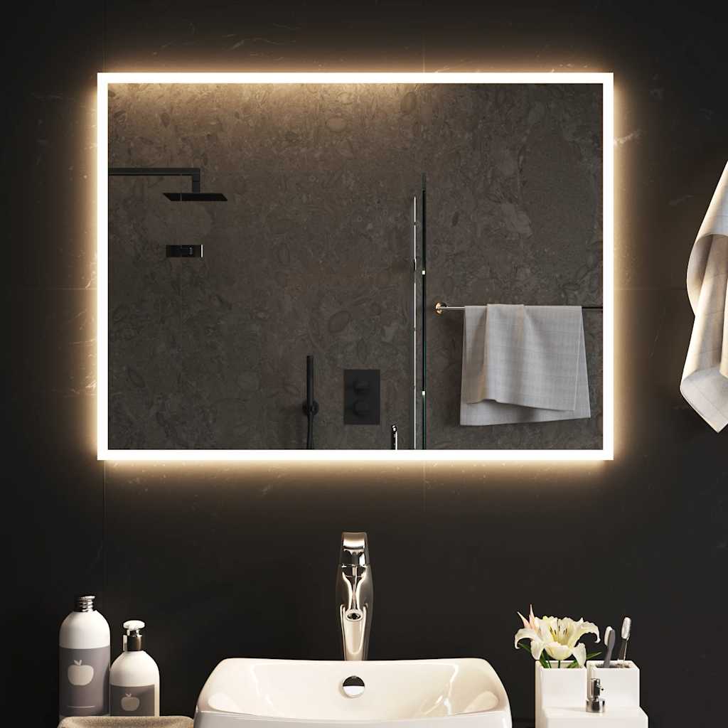 LED kupaonsko ogledalo 80x60 cm
