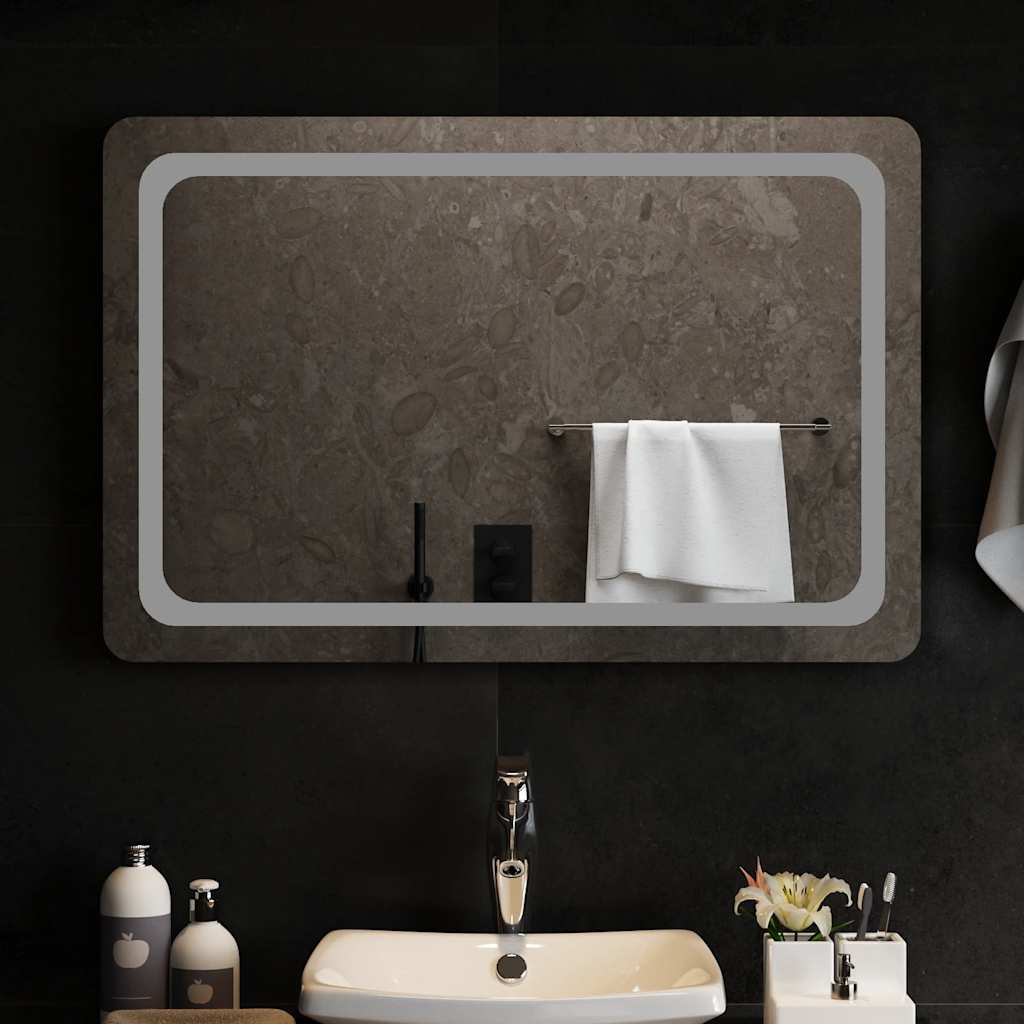 LED kupaonsko ogledalo 90x60 cm