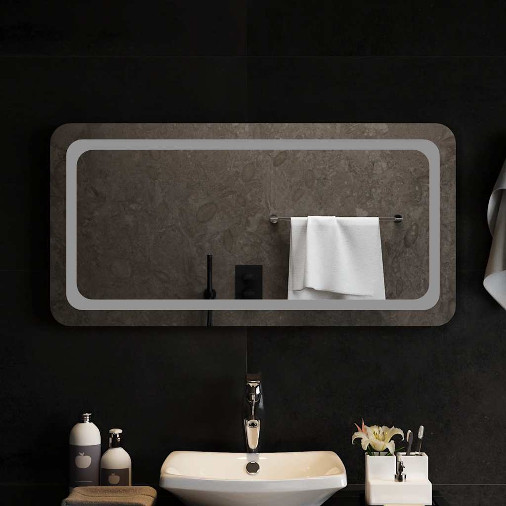 LED kupaonsko ogledalo 100x50 cm