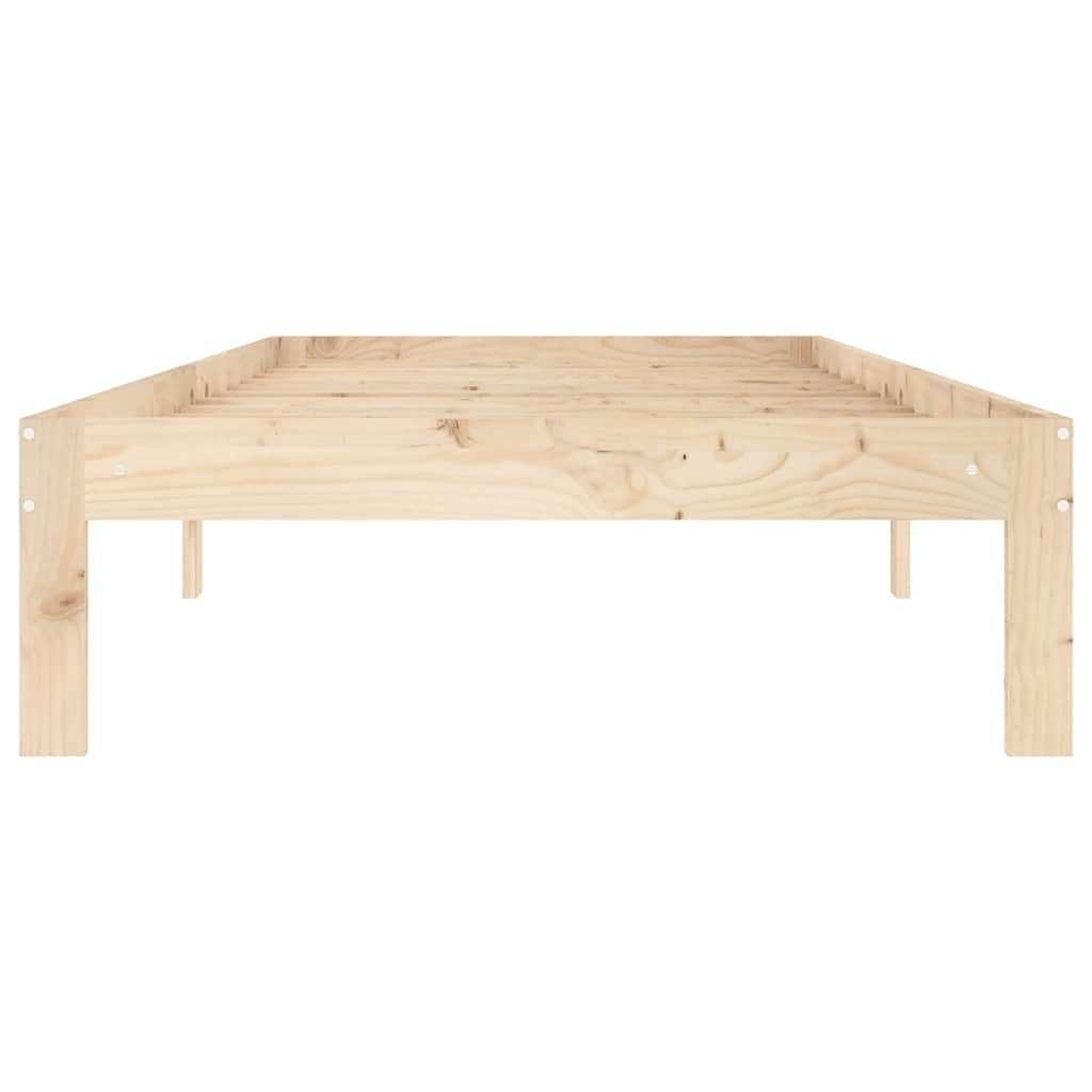 Okvir za krevet od masivne borovine 90 x 200 cm