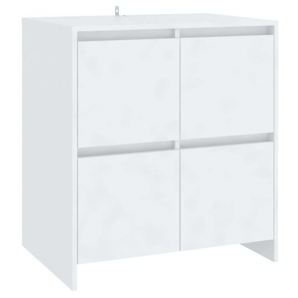 Komode 2 kom bijele 70 x 41 x 75 cm konstruirano drvo
