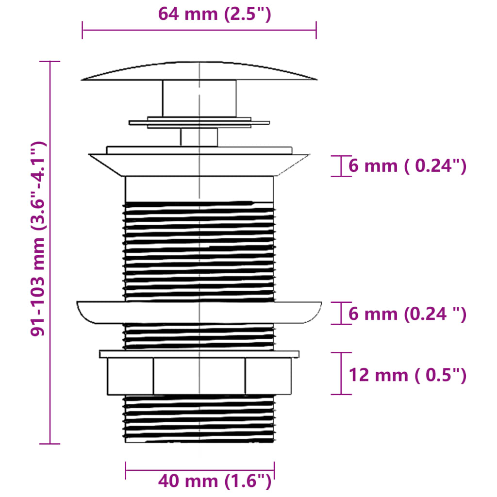 Umivaonik sa slavinom i odvodom smeđi od kaljenog stakla