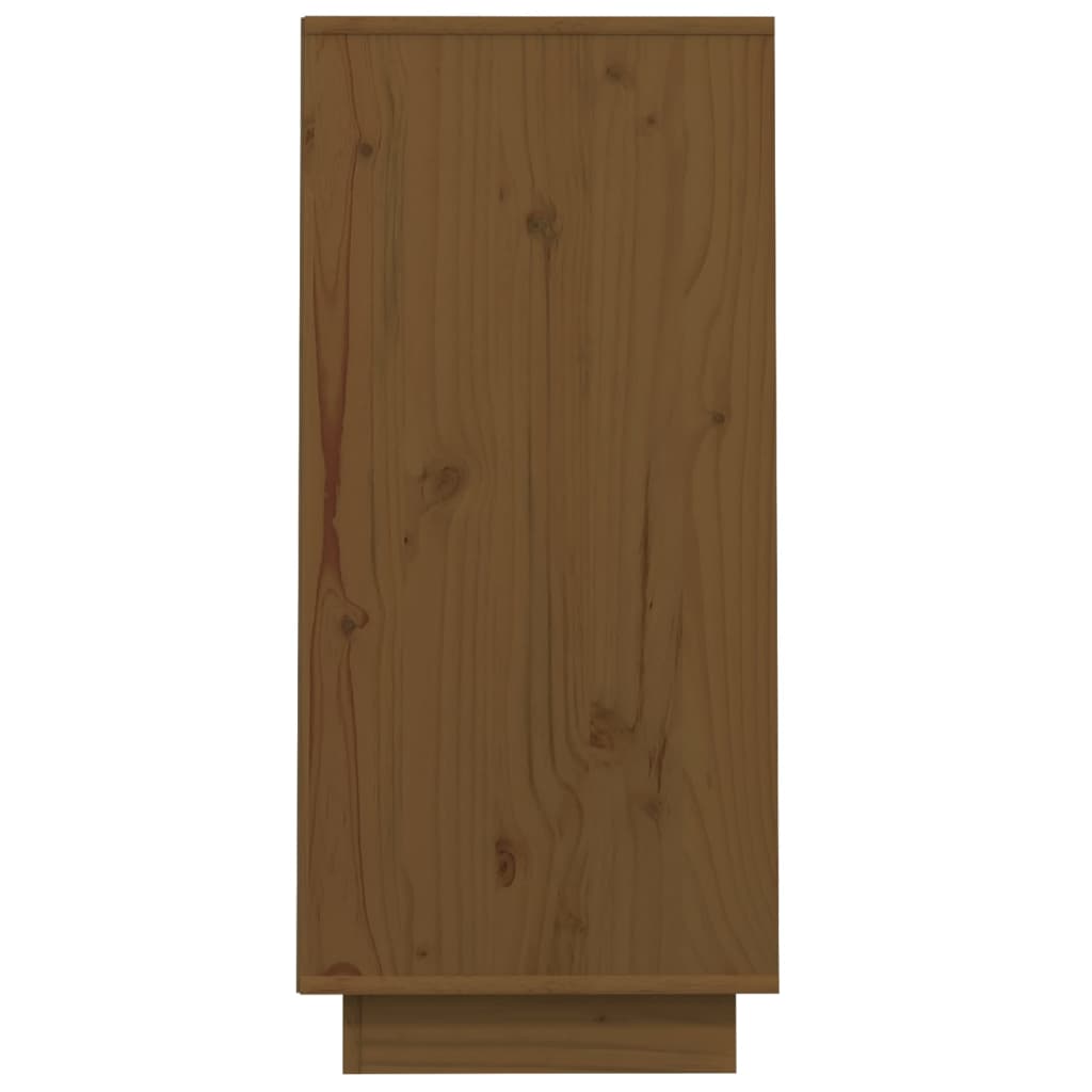 Konzolni ormarić boja meda 60 x 34 x 75 cm od masivne borovine
