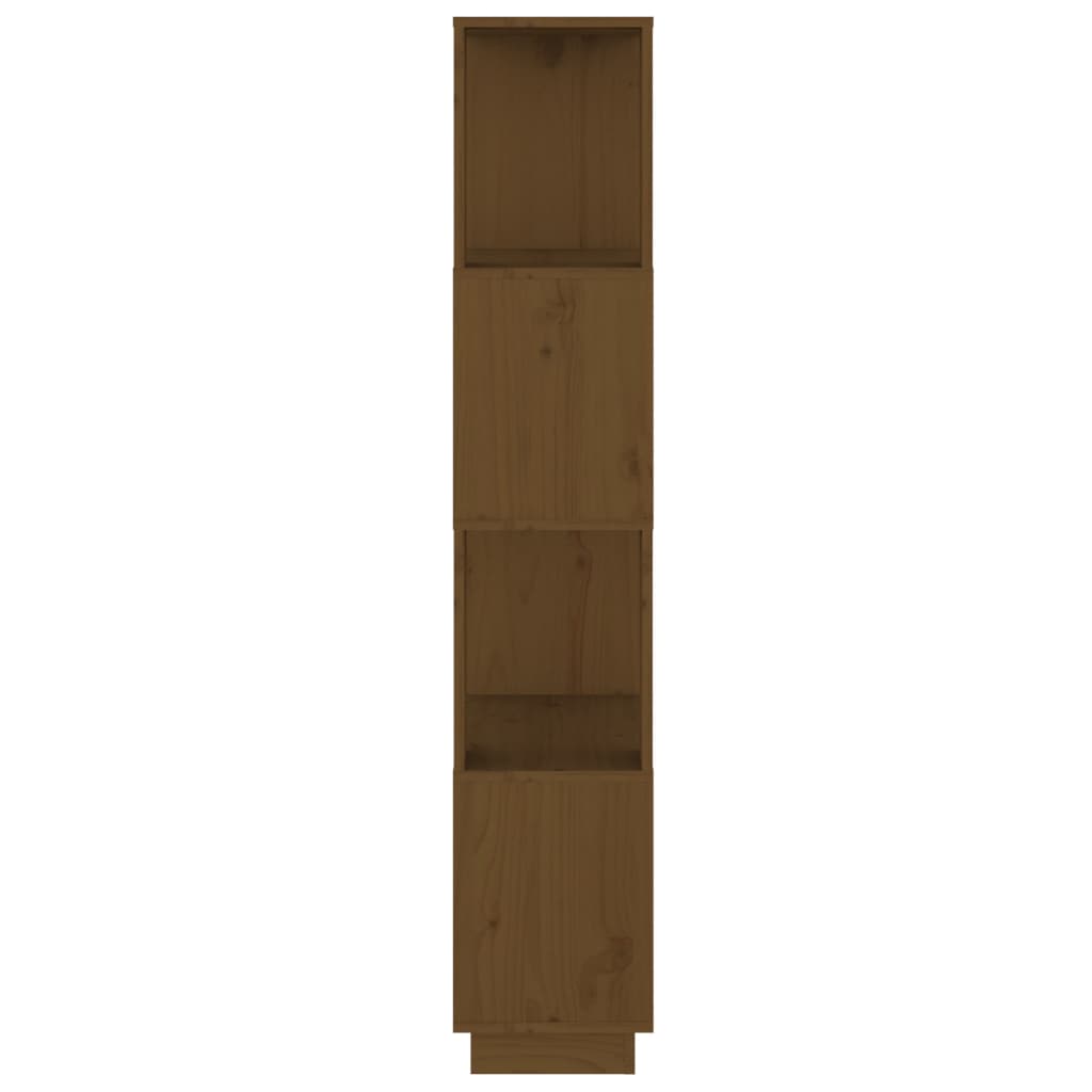 Ormarić za knjige / pregrada boja meda 51x25x132 cm borovina