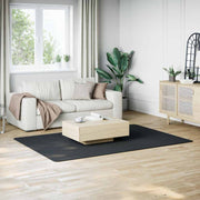 Perivi mekani pahuljasti tepih 160 x 230 cm protuklizni crni