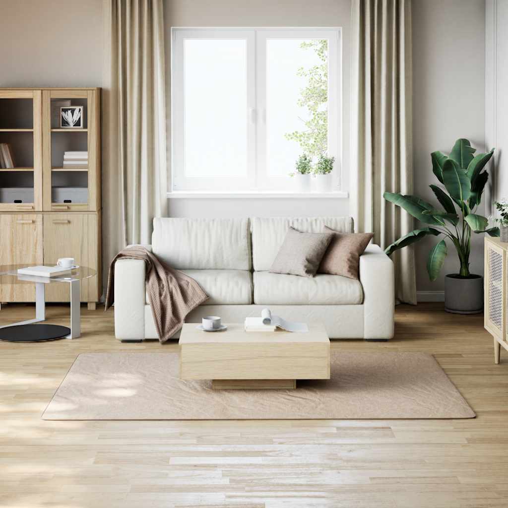 Perivi mekani pahuljasti tepih 160 x 230 cm protuklizni bež