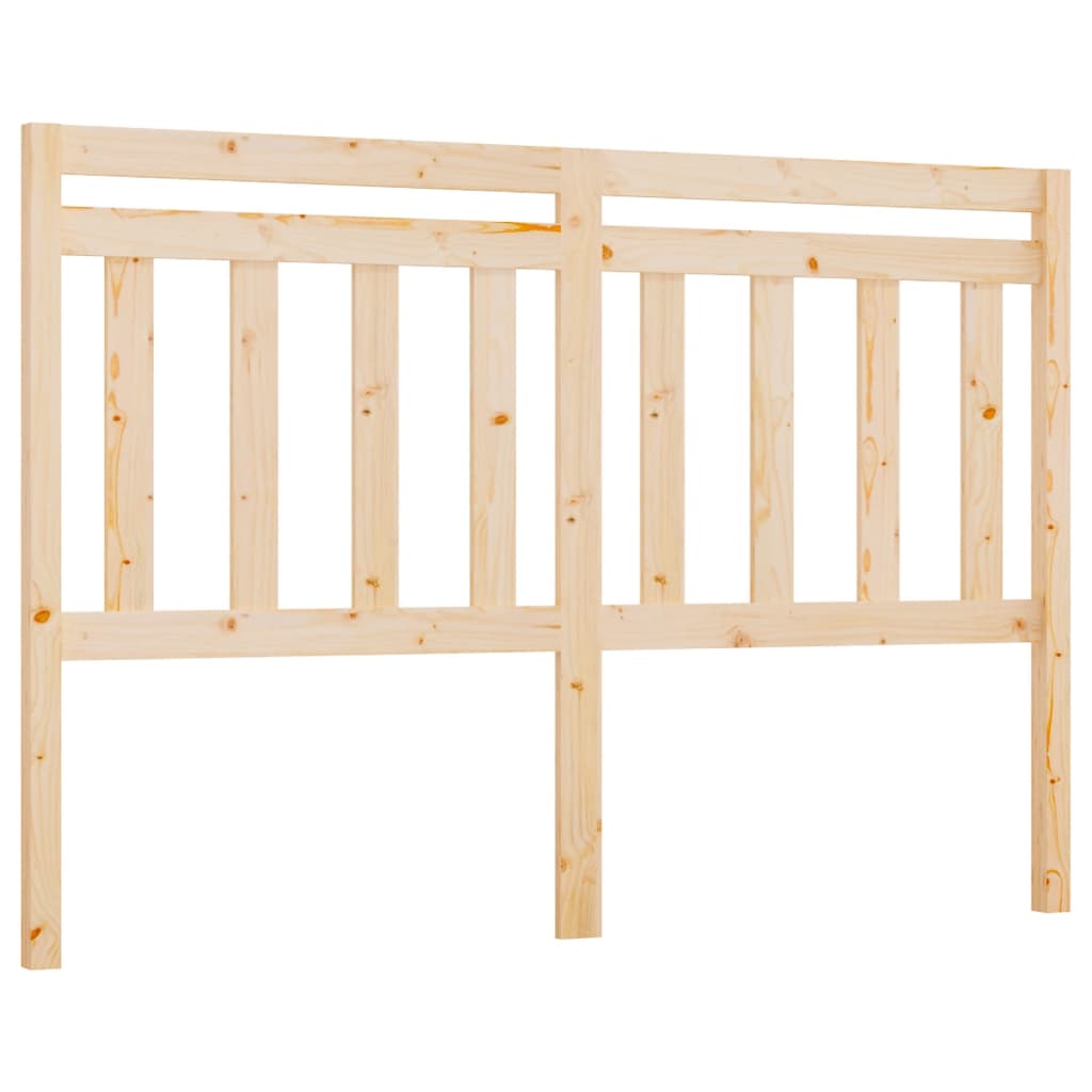 Uzglavlje za krevet 146 x 4 x 100 cm od masivne borovine