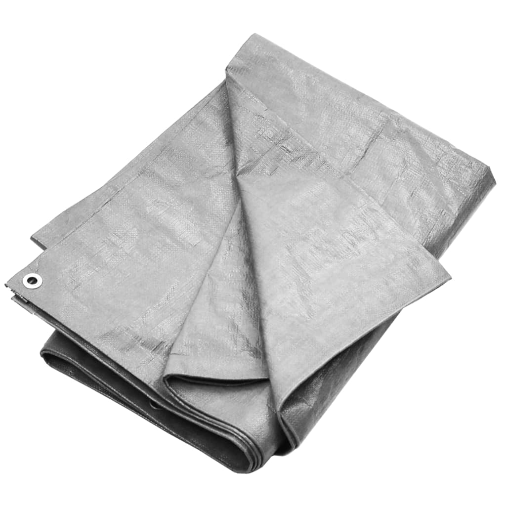 Cerada 180 g/m² 6 x 12 m siva HDPE