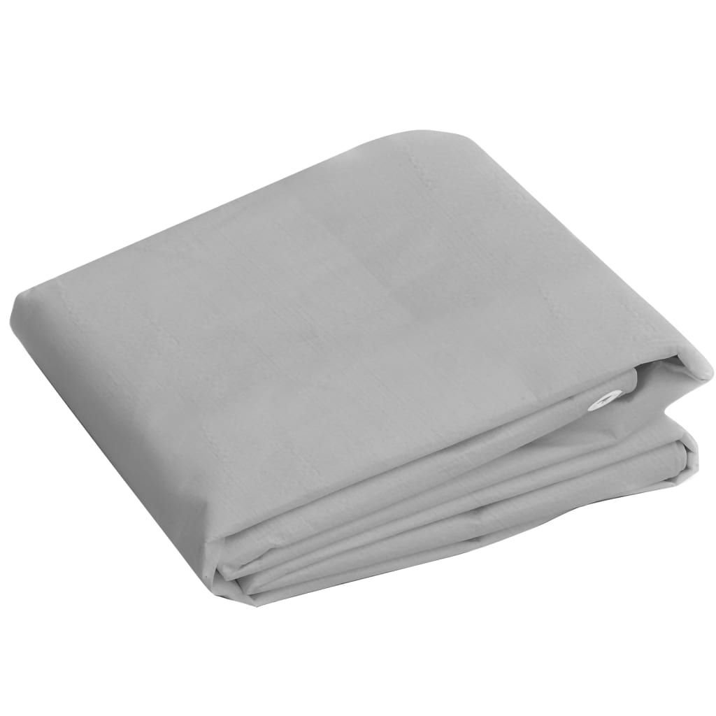 Cerada 260 g/m² 3x3 m siva HDPE