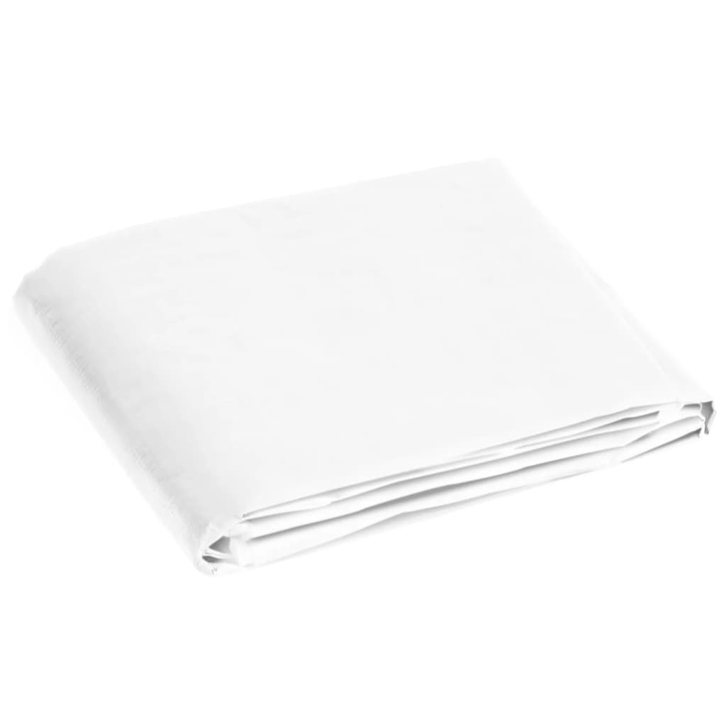 Cerada 180 g/m² 6 x 8 m bijela HDPE