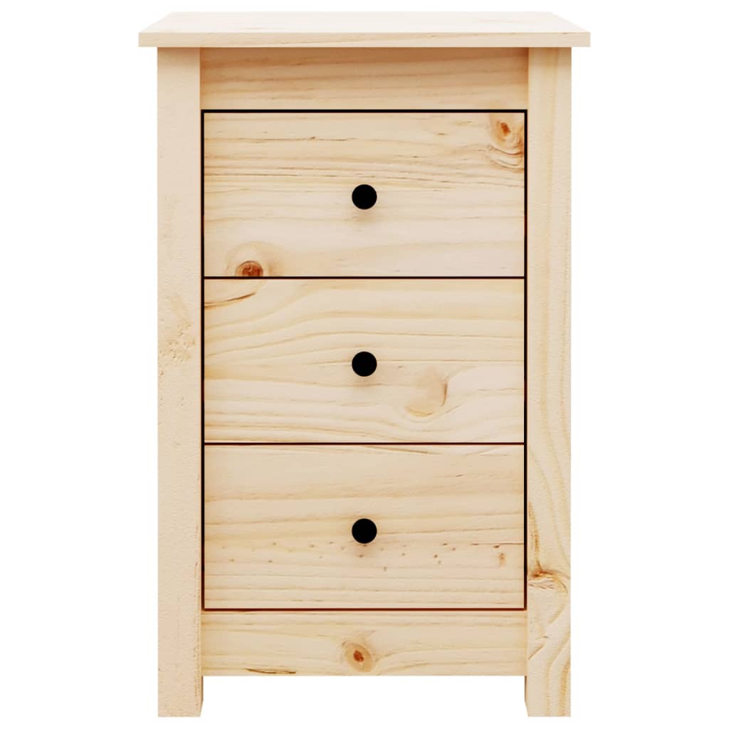 Noćni ormarići 2 kom 40x35x61,5 cm od masivne borovine