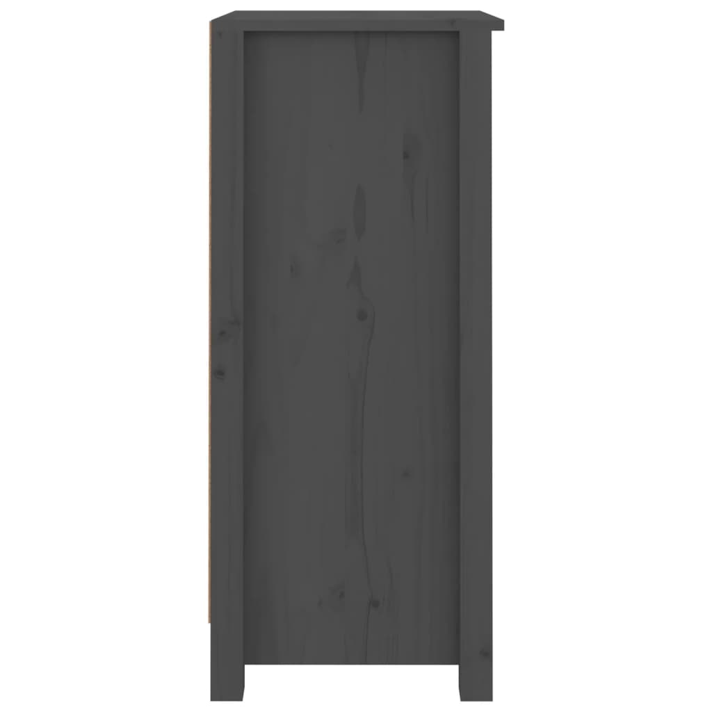 Komode 2 kom sive 40 x 35 x 80 cm od masivne borovine