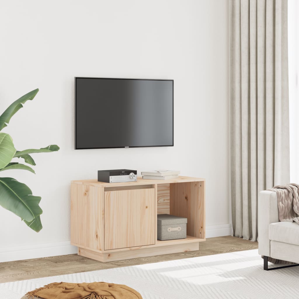TV ormarić 74 x 35 x 44 cm od masivne borovine