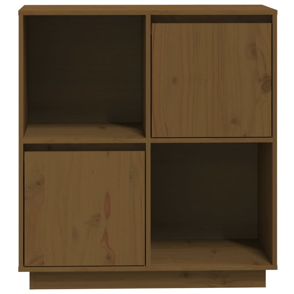 Komoda smeđa boja meda 74 x 35x 80 cm od masivne borovine