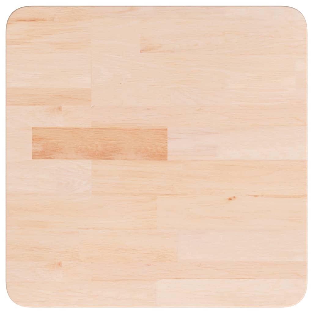 Četvrtasta stolna ploča 40x40x1,5 cm netretirana hrastovina
