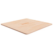 Četvrtasta stolna ploča 70 x 70 x 1,5 cm netretirana hrastovina
