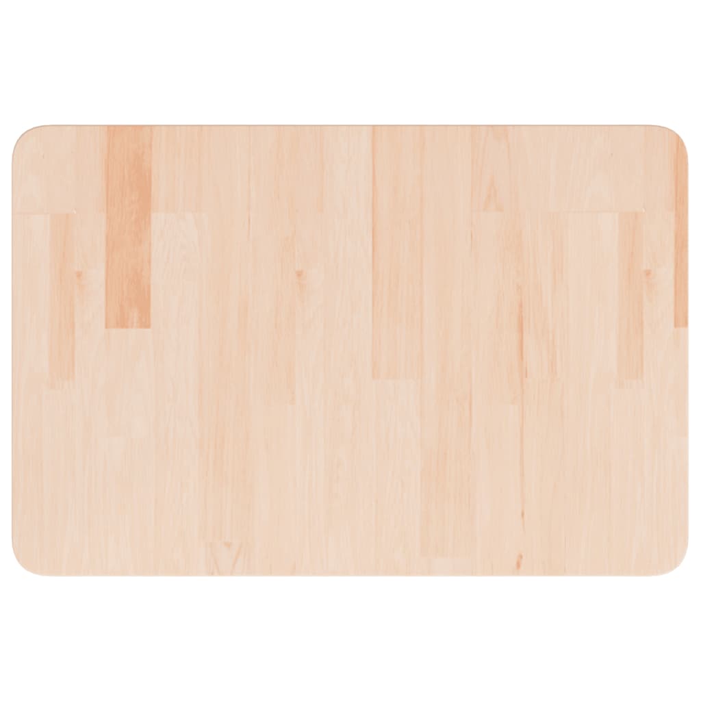 Kupaonska radna ploča 60x40x1,5 cm netretirano masivno drvo