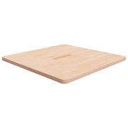 Četvrtasta stolna ploča 70x70x2,5 cm netretirana hrastovina