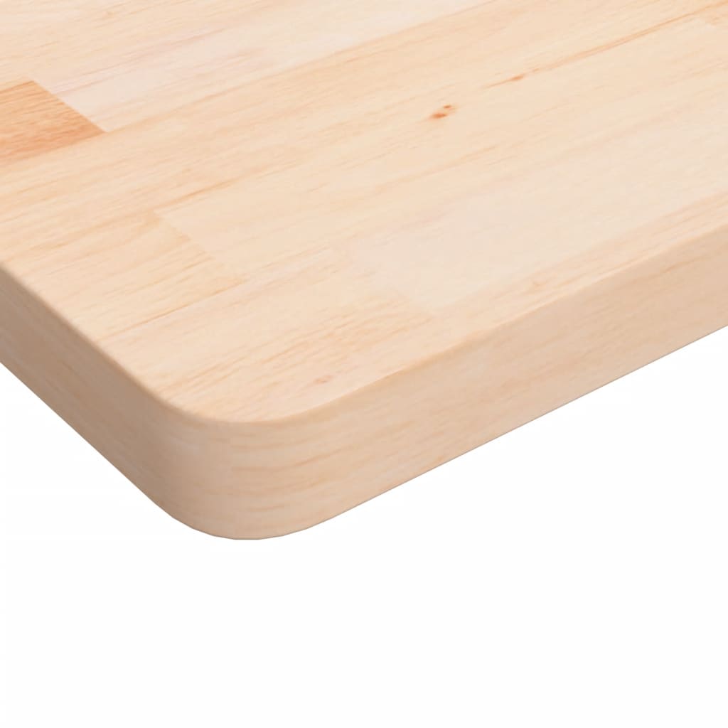 Četvrtasta stolna ploča 90x90x4 cm netretirana hrastovina