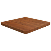 Četvrtasta stolna ploča smeđa 40x40x2,5 cm tretirana hrastovina