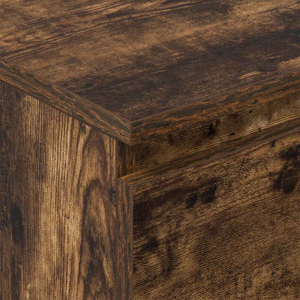 Komoda boja dimljenog hrasta 60x35x98,5 cm konstruirano drvo