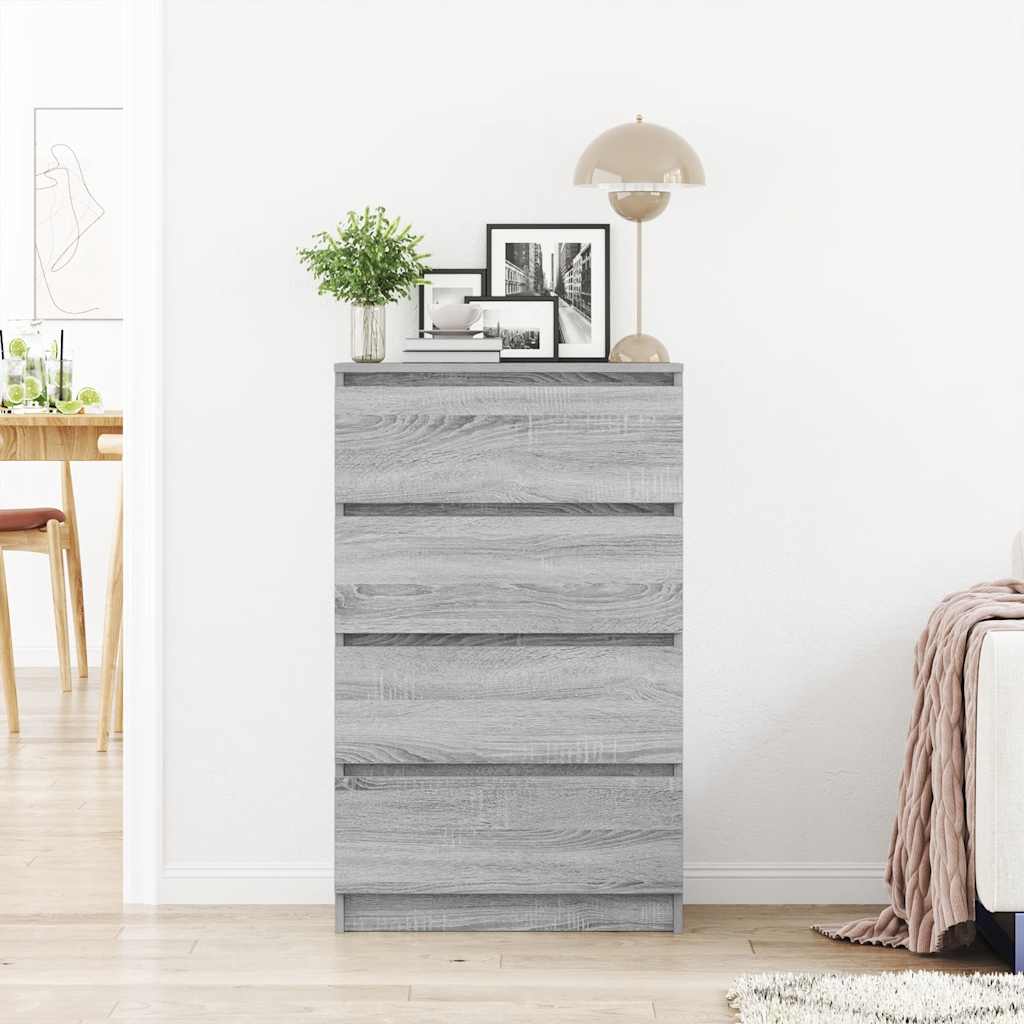 Komoda boja hrasta sonome 60 x 35 x 98,5 cm konstruirano drvo