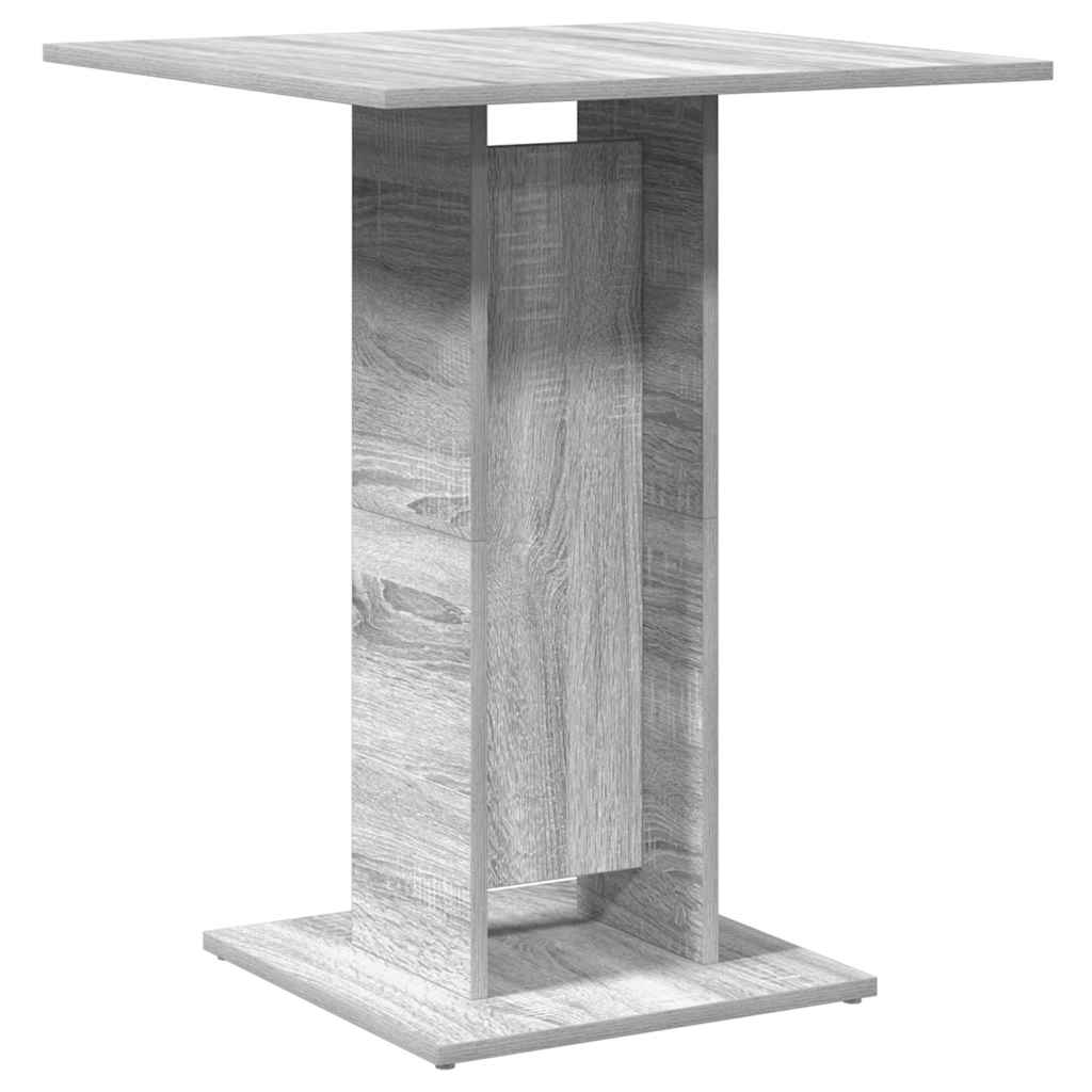 Bistro stol boja hrasta sonome 60x60x75 cm konstruirano drvo