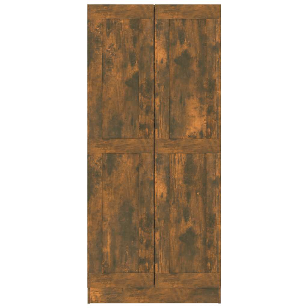 Noćni ormarić boja dimljenog hrasta 82,5x30,5x185,5 cm drveni