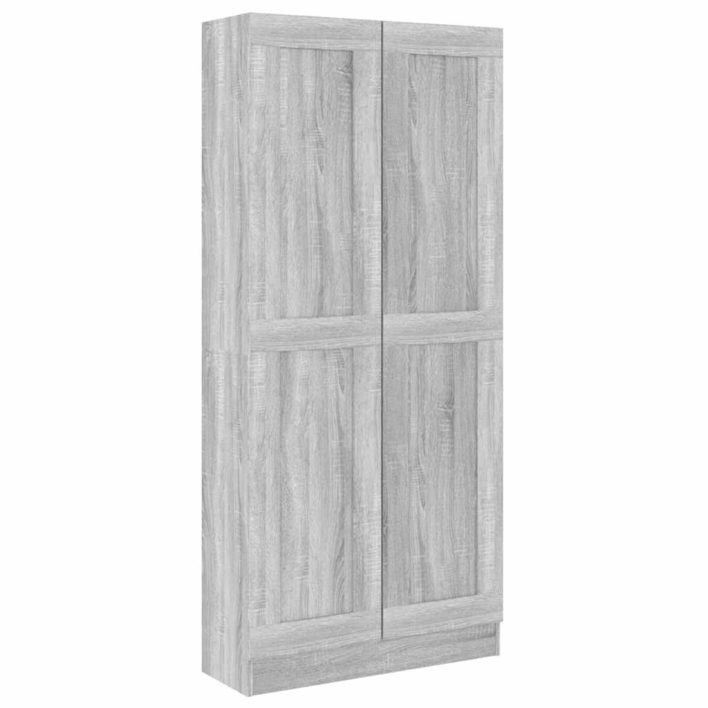 Noćni ormarić siva boja hrasta 82,5 x 30,5 x 185,5 cm drveni