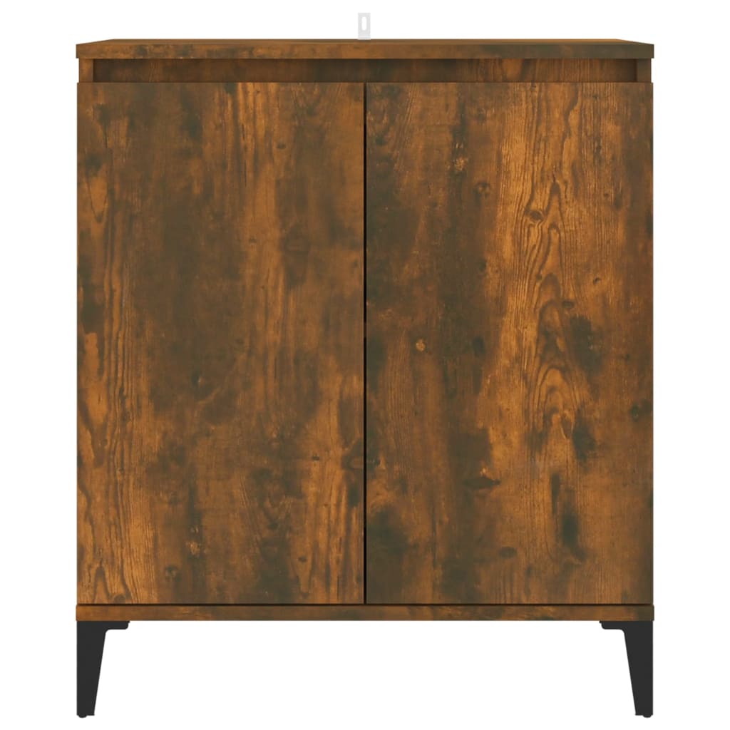 Komoda boja dimljenog hrasta 60 x 35 x 70 cm konstruirano drvo