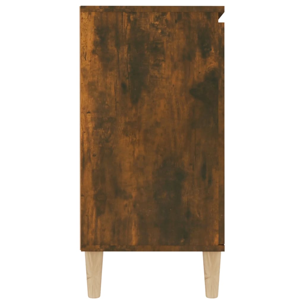 Komoda boja dimljenog hrasta 101x35x70 cm konstruirano drvo