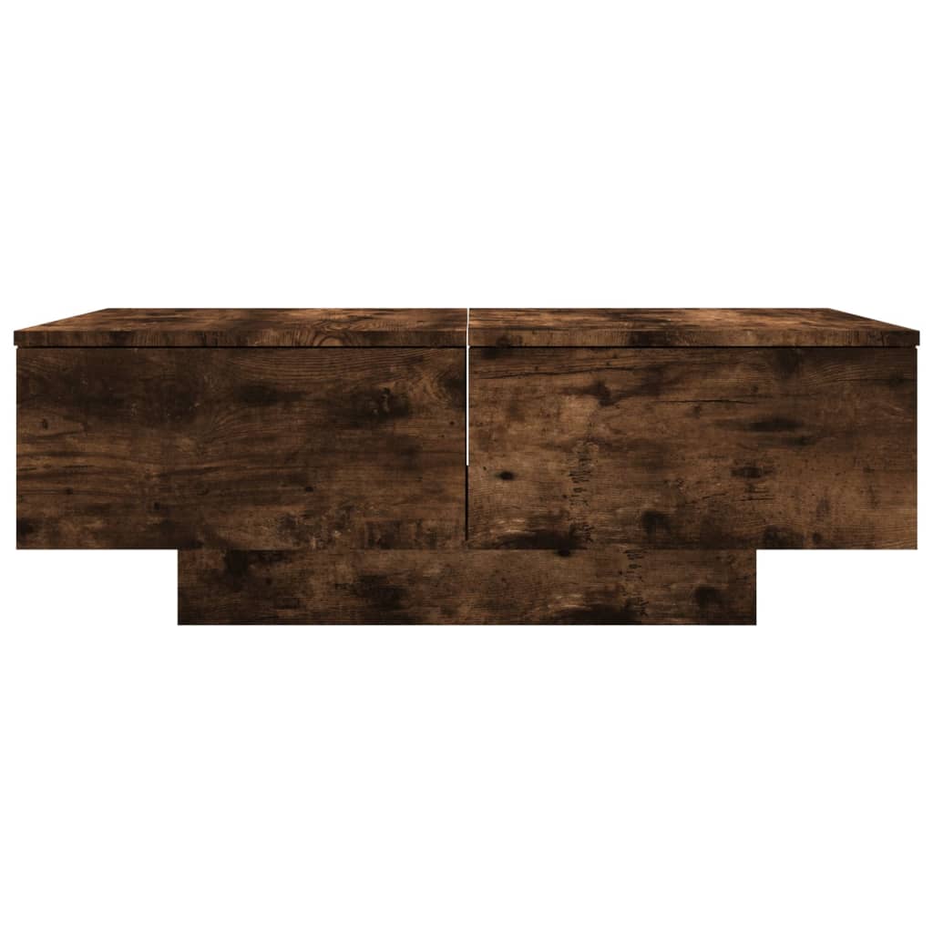 Stolić za kavu boja hrasta 90 x 60 x 31 cm konstruirano drvo